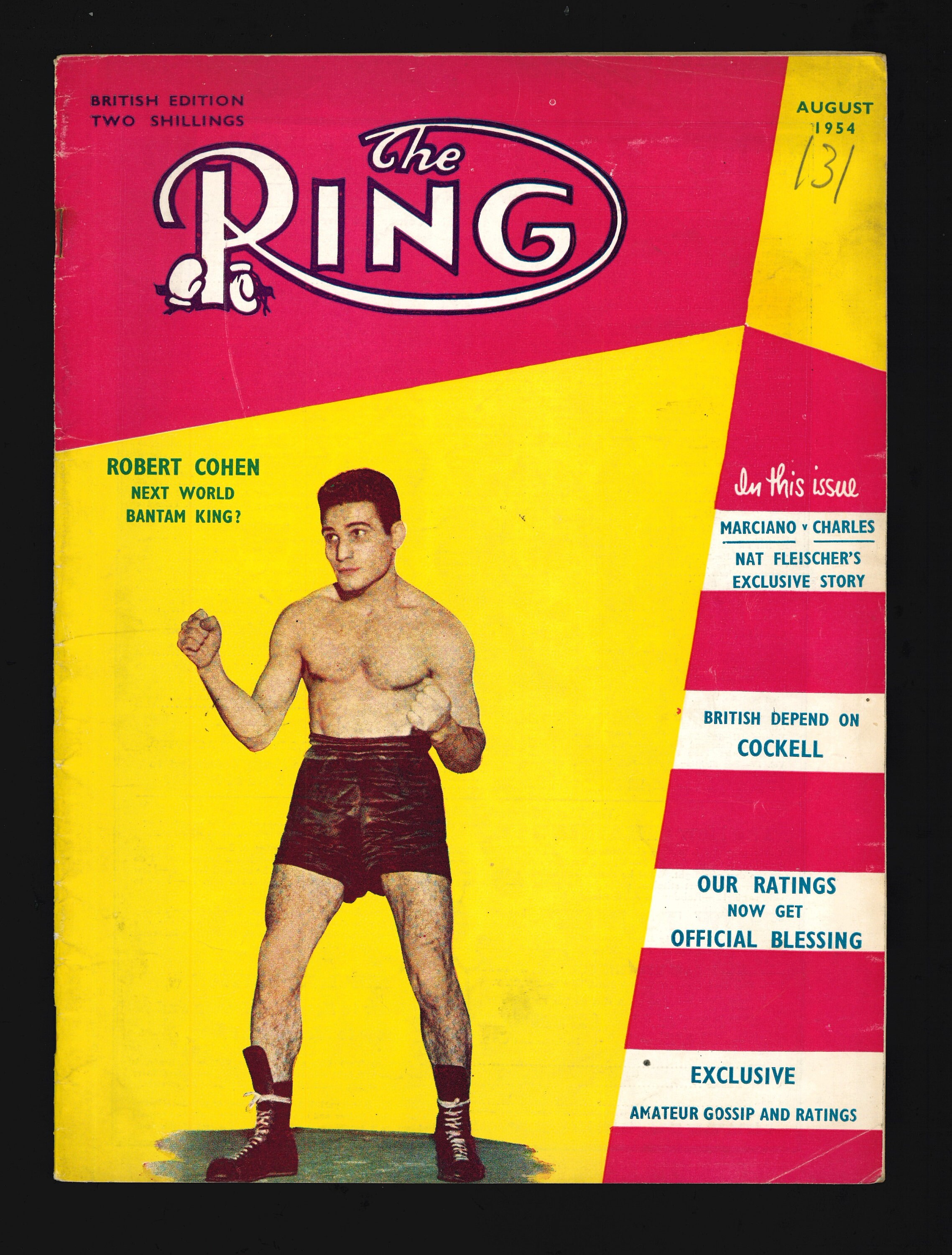 The Ring 1954 Boxing Original Vintage Rare Magazine - Etsy