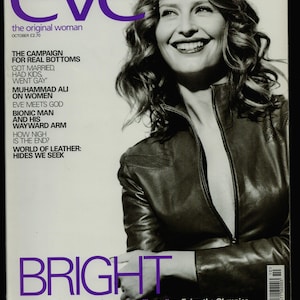 Eve Woman Magazine Oct 2000 Fashion: Harriett Jagger Muhammad Ali