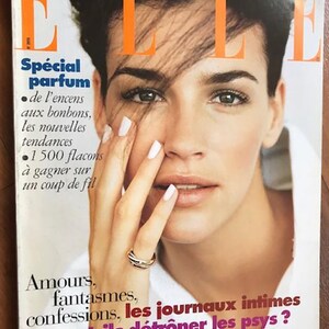 Elle no 2658 9 dic 1996 París francés Extranjero Original Vintage Revista de moda Regalo Regalo de cumpleaños Trinidad Diamants