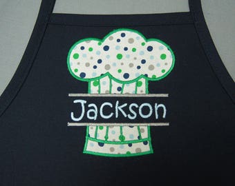 Child's Apron, Children's Personalized Apron, Two Sizes