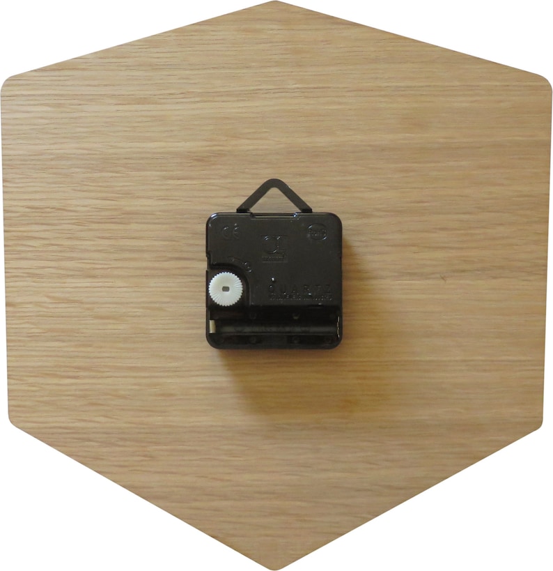 Rubik Clock in wood, Rubik Cube Clock, inpired by the 3x3 Rubik Cube Limited Production image 3