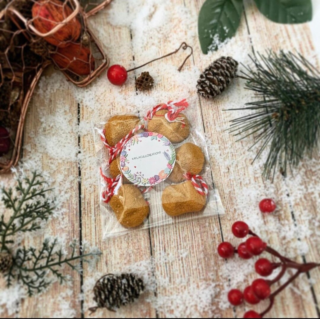 Chicken Nugget Christmas Tree Decoration Ornament, Polymer Clay