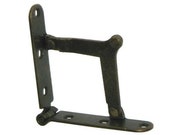 Steel Hinge - Steel Drop Front Desk Stay Hinge with Antique brass Finish