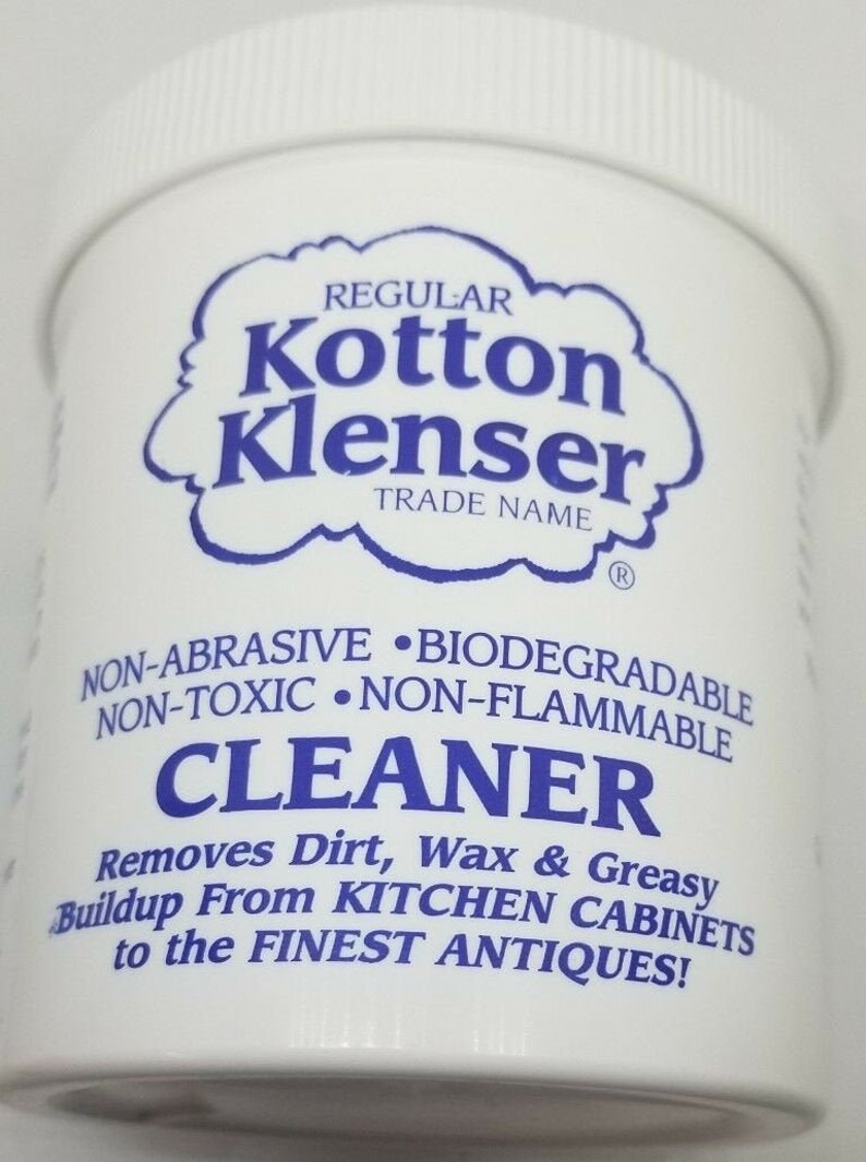 REGULAR KOTTON KLENSER wood cleaner antique paneling Etsy