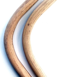 Unfinished Bent Oak Chair Bracing Hip Hugger Brackets Braces seat back side Pair (2)