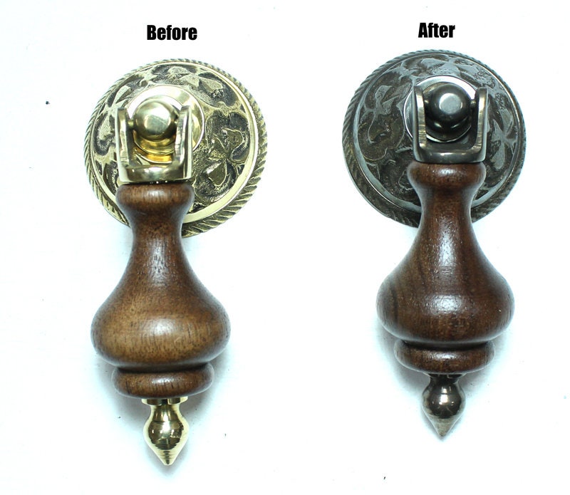 GALLON 128 ounces Brass Ager Darkening Solution antique Etsy