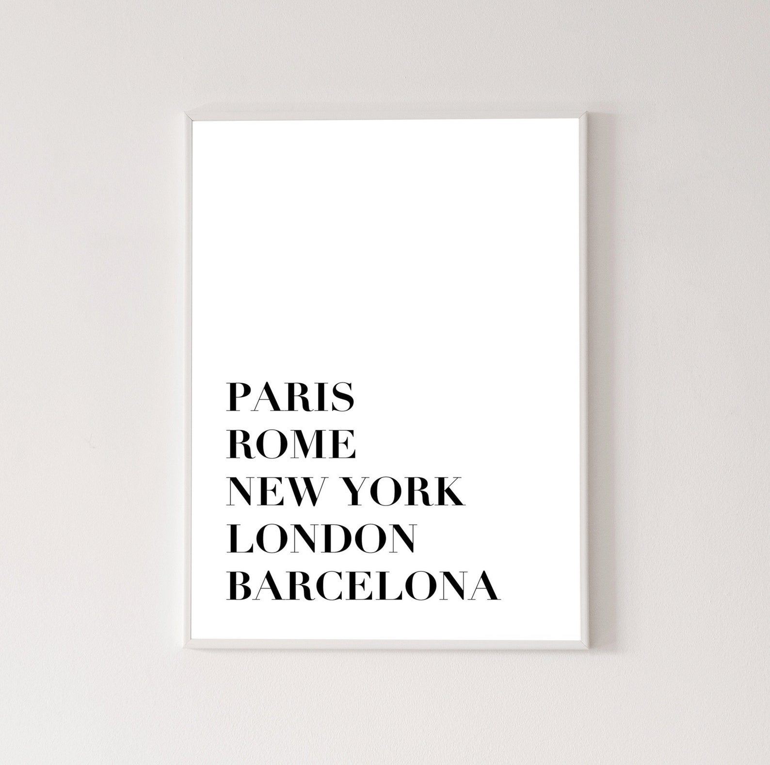 Bucket list poster high quality print home decor wall art | Etsy