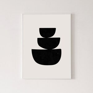 Mid century abstract print poster, high quality print, home decor, wall art, contemporary poster, gallery wall, art print