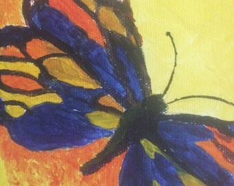 Butterfly acrylic on canvas