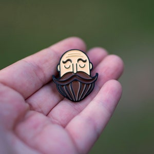 Movember No Shave November Enamel Pins Soft Enamel image 9