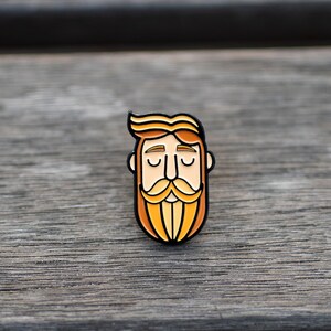 Movember No Shave November Enamel Pins Soft Enamel image 6