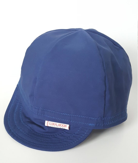 blue skater hat