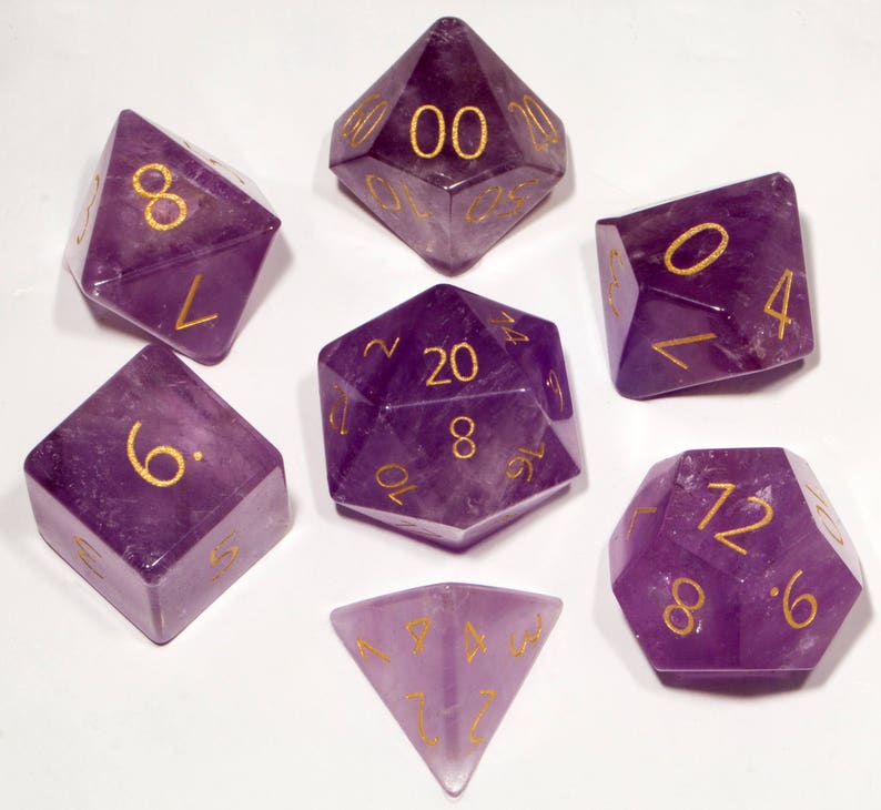 amethyst gemstone dice amethyst gemstone dice