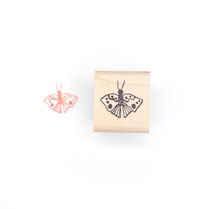 Butterfly Mini Stamp, Butterfly Rubber Stamp