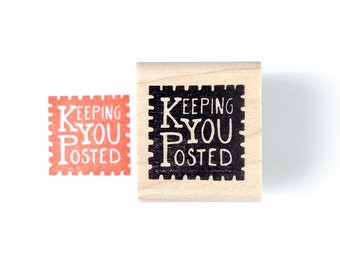 Keeping You Posted Stempel