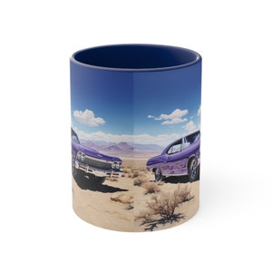 1969 Chevy Chevelle Coffee Mug, Classic Car Gift, Vintage Car Lover&#39;s Cup, Muscle Car Enthusiast Present - Accent Coffee Mug, 11oz