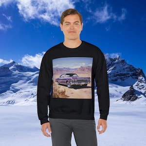 1969 Chevy Chevelle Sweatshirt, Classic Car Gift, Muscle Car Sweater, Vintage Car Apparel - Adult Sweatshirt