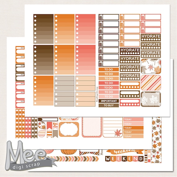 All About Orange Planner Stickers - Free Printable  Free planner stickers,  Happy planner printables, Planner stickers