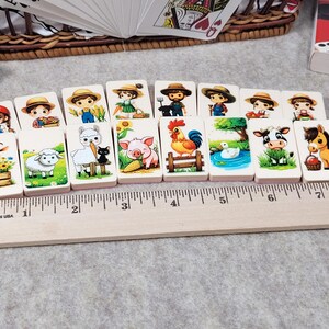 Chibi Farm Character Mahjong Tile Game: Seaside Escape, Memory Match - Made in USA bild 6
