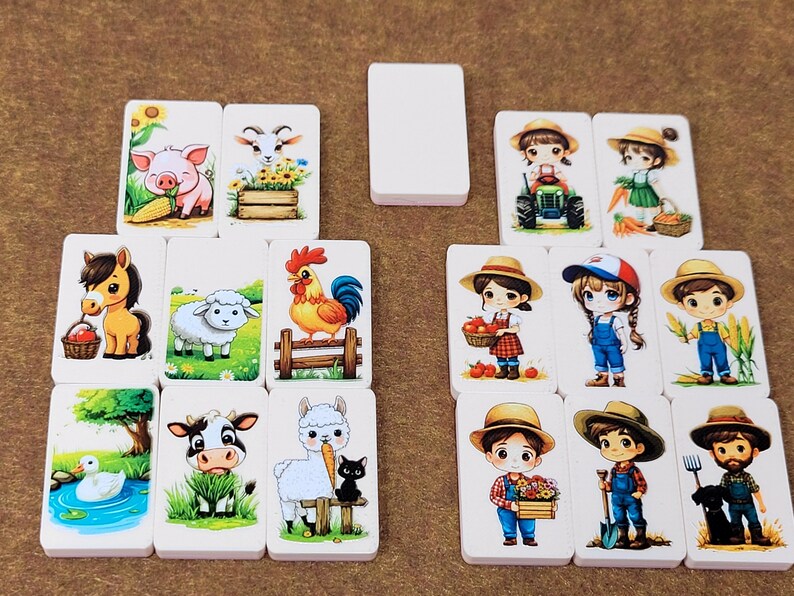 Chibi Farm Character Mahjong Tile Game: Seaside Escape, Memory Match - Made in USA bild 4