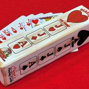 Euchre Suited Trump Club: Wood, Card Ranking Indicator - Made in USA - Etsy