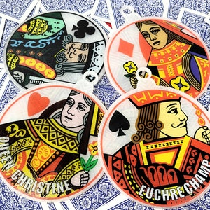 Playing Card Christmas Ornament: Custom Poker, Canasta, or Pinochle ...