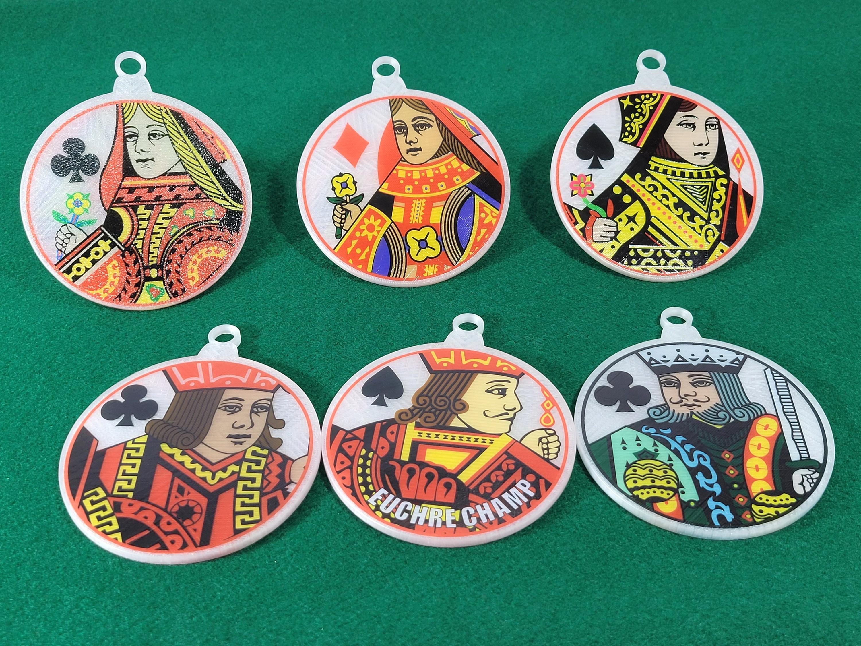 Playing Card Christmas Ornament: Custom Poker, Canasta, or Pinochle ...