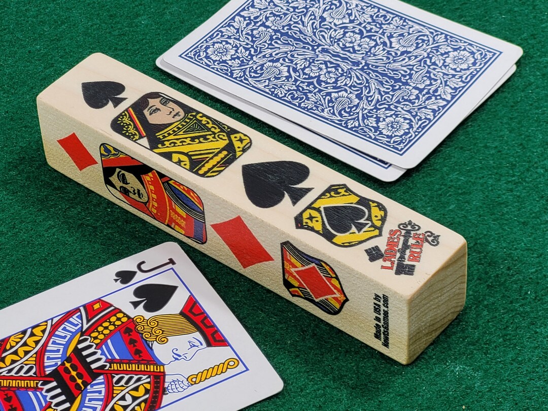 Ladies Rule Suited Trump Marker or Indicator for Playing Card Games