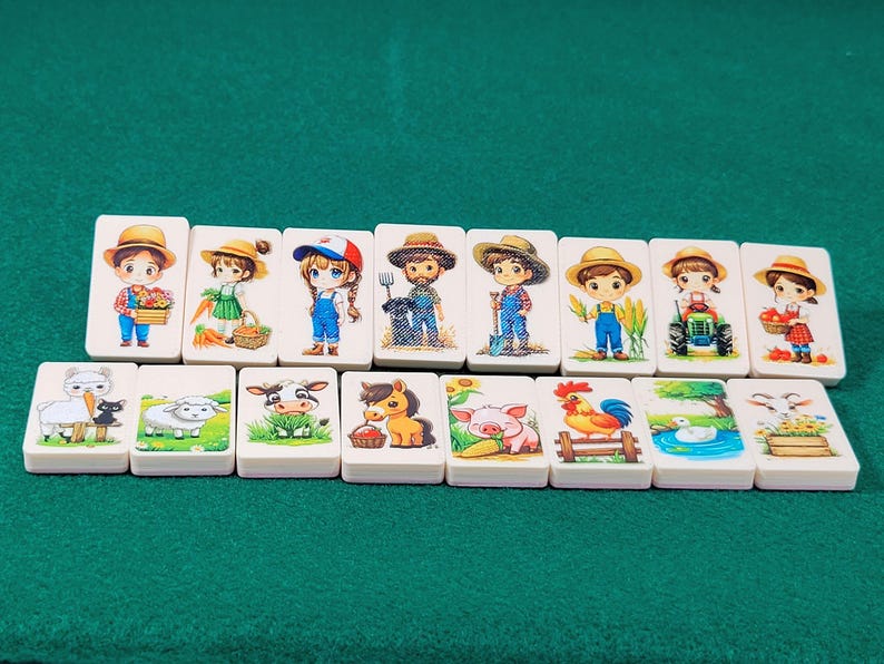 Chibi Farm Character Mahjong Tile Game: Seaside Escape, Memory Match - Made in USA bild 7