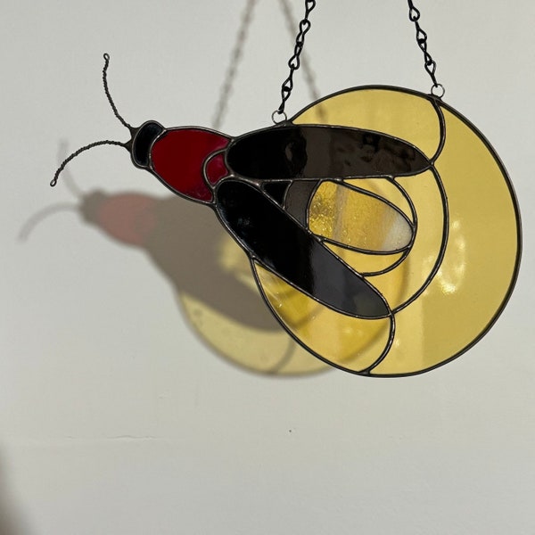 Lightning Glass Art Etsy