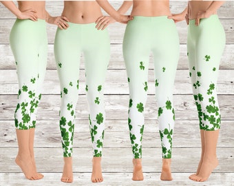 Shamrock Leggings - Etsy