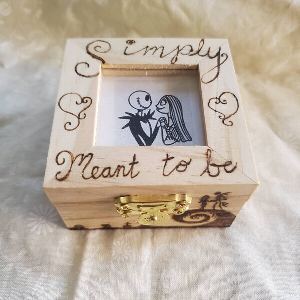 Jack and Sally ring box