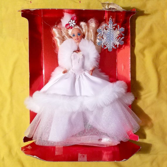 barbie 1989 happy holidays