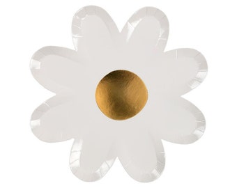 plates daisy celebration spring items