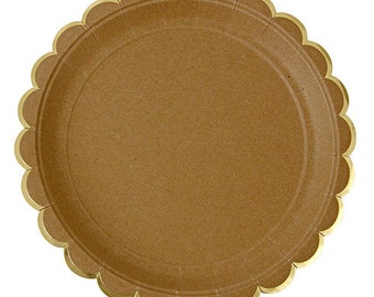 Kraft paper plates | Etsy Kraft paper plates | Etsy
