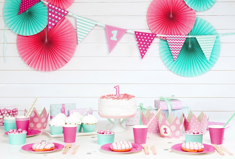  Vela de primer año rosa feliz cumpleaños número uno velas para  decoración de pasteles para fiestas niños adultos número 1 10 100 11 16 14  12 18 13 11 91 : Hogar y Cocina