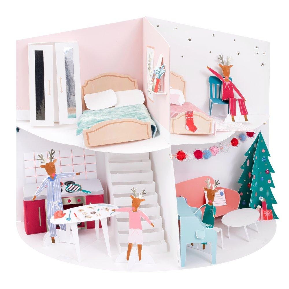 Paper Doll House Christmas Advent Calendar Meri Meri Festive | Etsy