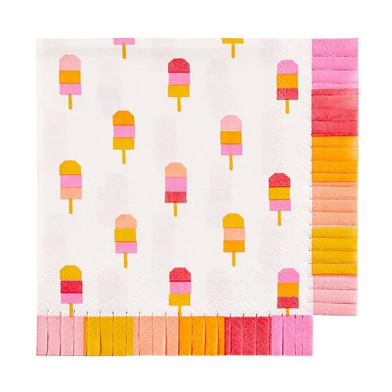 Cohasset Party Supply Ice Cream Napkins - Thumbnail 2