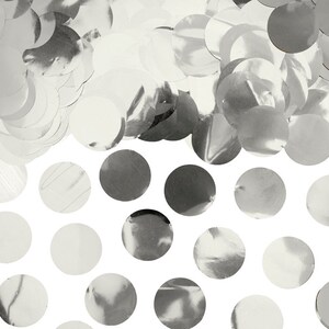 Silver Party Confetti, Add the Perfect Touch of Silver Sparkle To Your Next Party, 15 Grams