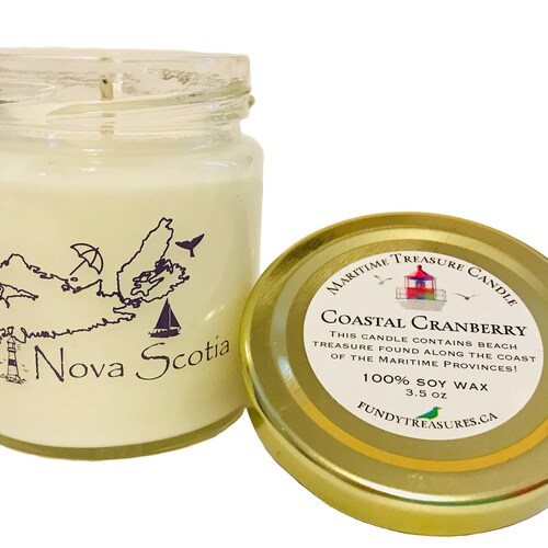 Maritime Treasure Candlenova Scotia Etsy Canada