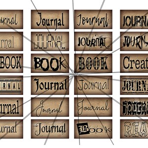 Journal Words