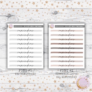 CUSTOM Highlight Strips - Choose from Custom Color Palettes