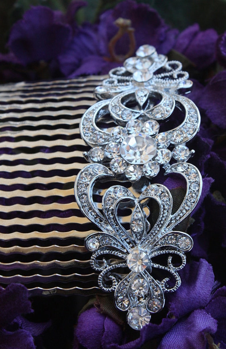 bridal hair comb,wedding hair comb,bridesmaid hair comb,bridal comb,wedding comb,crystal hair comb,bridal hair accessories,silver hair comb