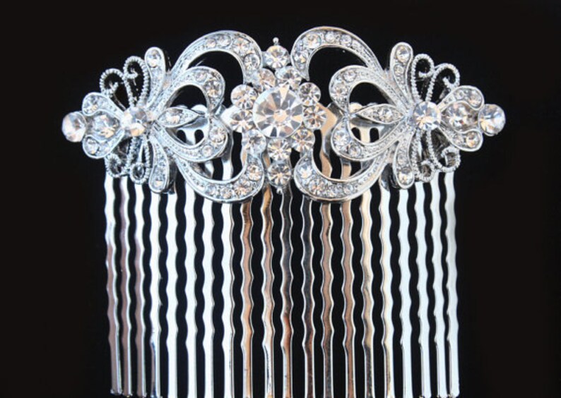 bridal hair comb,wedding hair comb,bridesmaid hair comb,bridal comb,wedding comb,crystal hair comb,bridal hair accessories,silver hair comb
