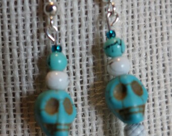 Skull Drizzle Earrings