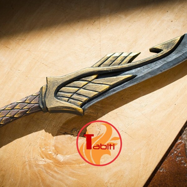 Elven dagger, Skyrim, TES Morrowind elf weapon