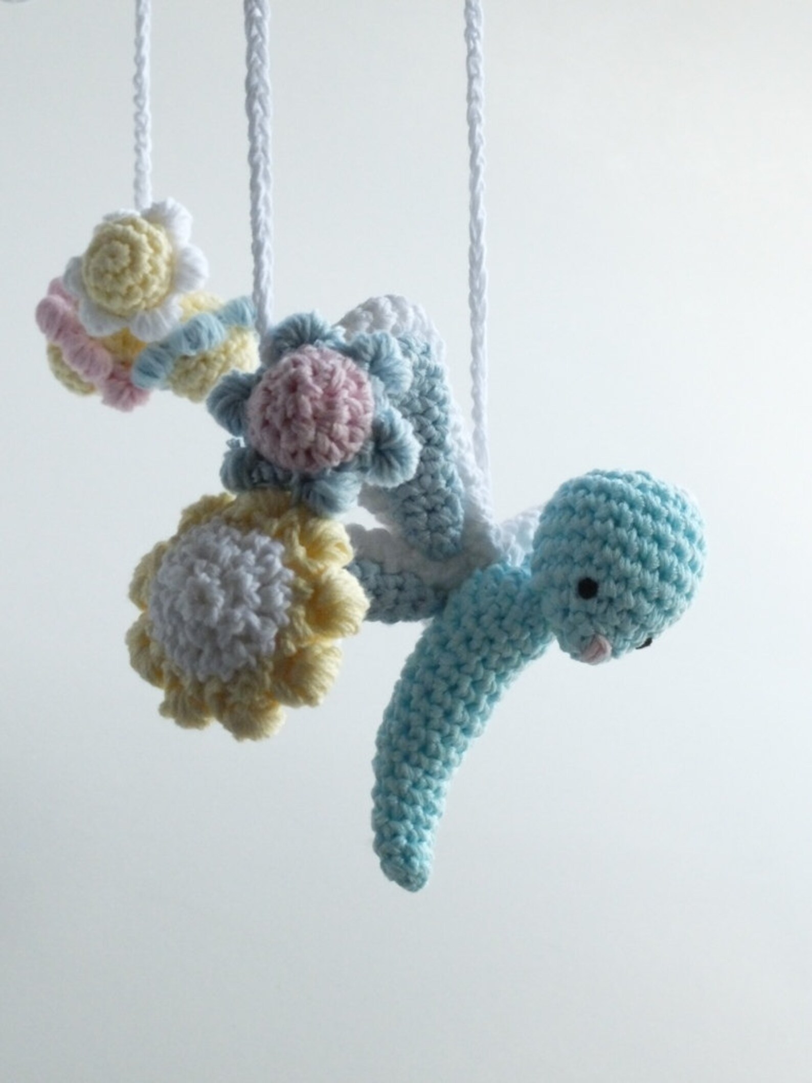 Baby Mobile Crochet Dragonfly Mobile Dragonfly Crib Mobile Etsy