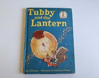 Tubby e a lanterna por Al Perkins 1971 Dr. Seuss Beginner Books Book Club Edition