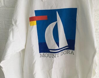 Vintage 1980&#39;s Deadstock! Amazing texture !!! Crispy - super white - awesome color and design --  Weekend at Bernies vibe