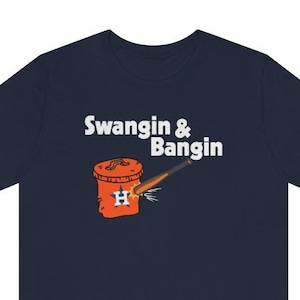 Houston Swangin And Bangin Houston Baseball Sign Stealing Meme Essential  T-Shirt for Sale by ravishdesigns